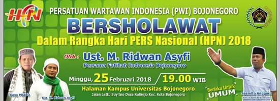 Ayo...! Berselawat Bareng Ustad M. Ridwan Asyfi dan Kang Prabu